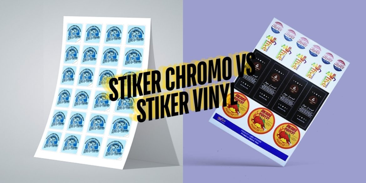 perbedaan stiker chromo dan vinyl