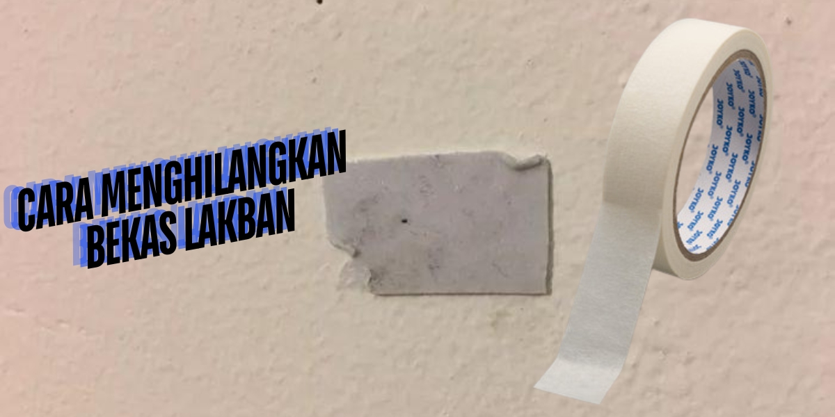 cara menghilangkan bekas lakban