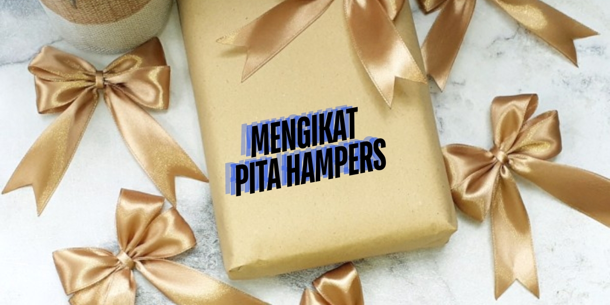 cara melipat pita hampers