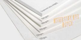 gambar ketebalan art paper yang bermacam macam