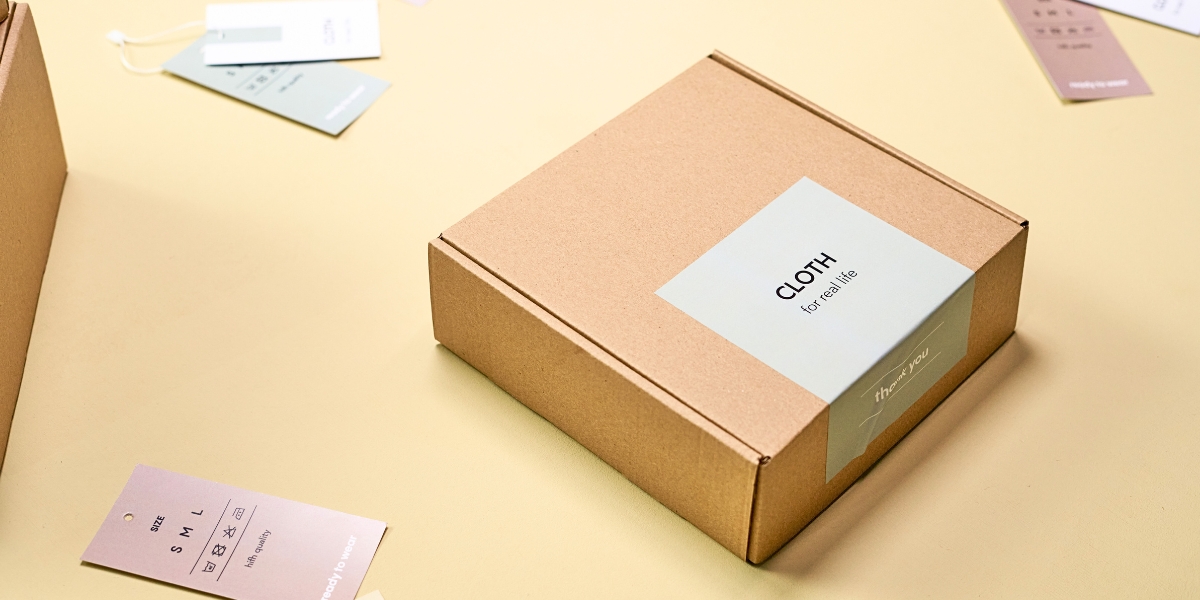 Kemasan kardus hardbox untuk baju